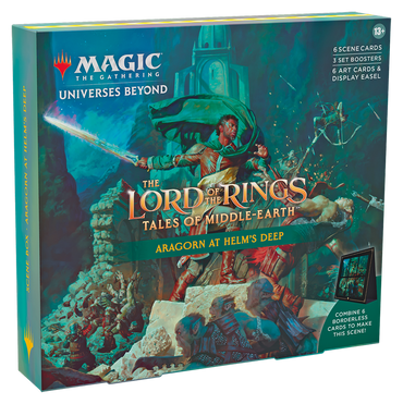 Magic The Lord of the Rings: Tales of Middle-earth Scene Box - Aragorn at Helm’s Deep