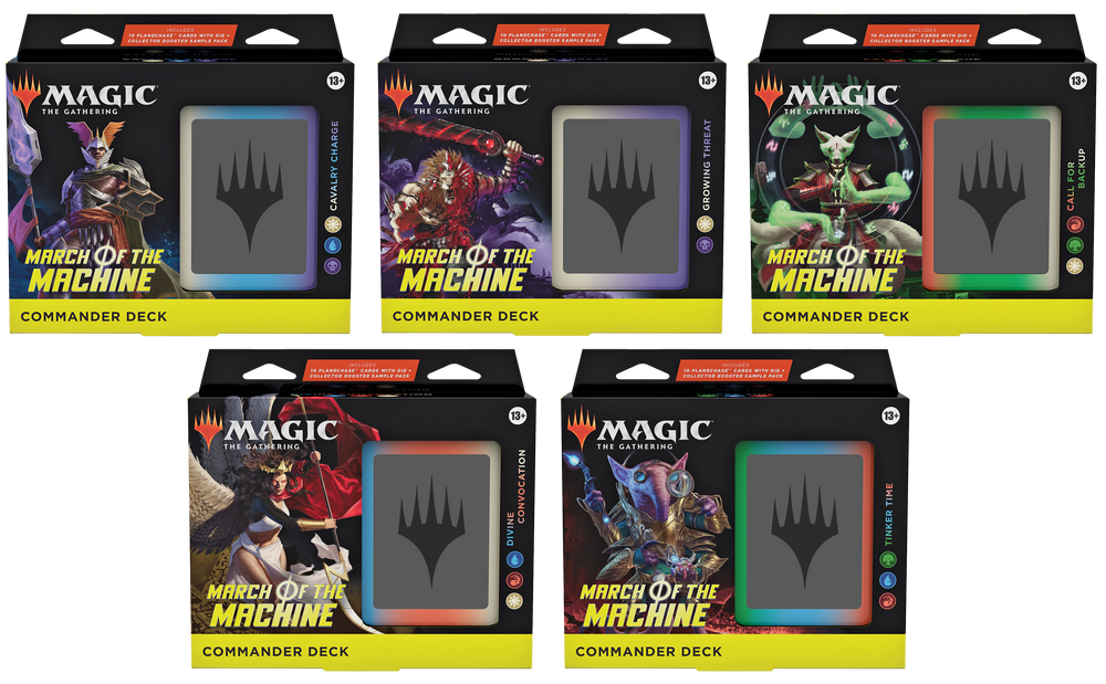 Magic March of the Machine Commander Decks Set of 5