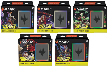 Magic March of the Machine Commander Decks Set of 5