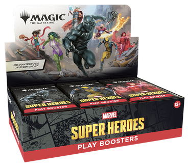 Magic Marvel Super Heroes Play Booster Box - Preorder for June 19th