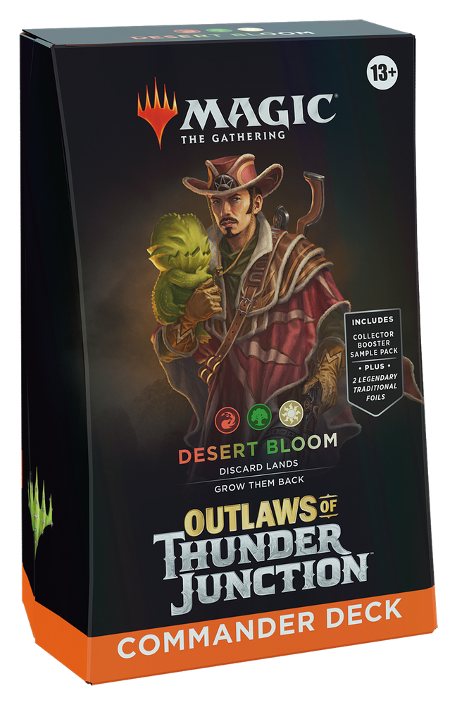 Magic Outlaws of Thunder Junction Commander Deck - Desert Bloom