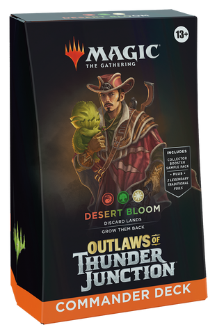 Magic Outlaws of Thunder Junction Commander Deck - Desert Bloom