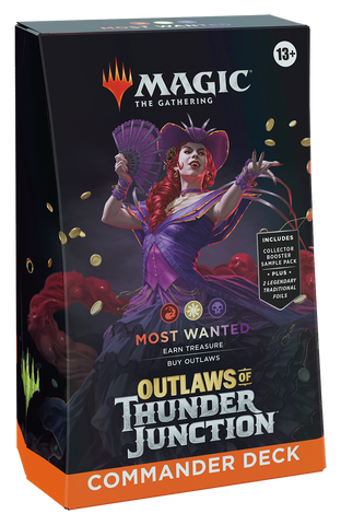 Magic Outlaws of Thunder Junction Commander Deck - Most Wanted