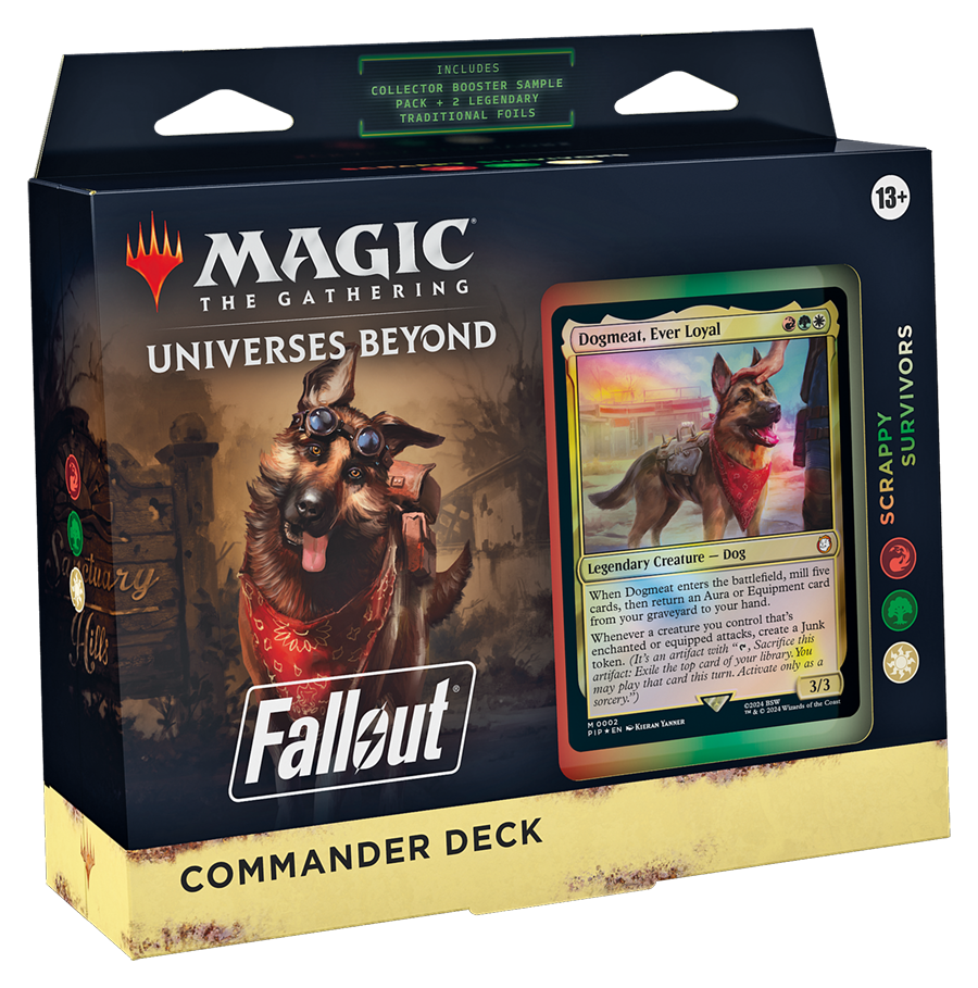 Magic Fallout Commander Deck - Scrappy Survivors