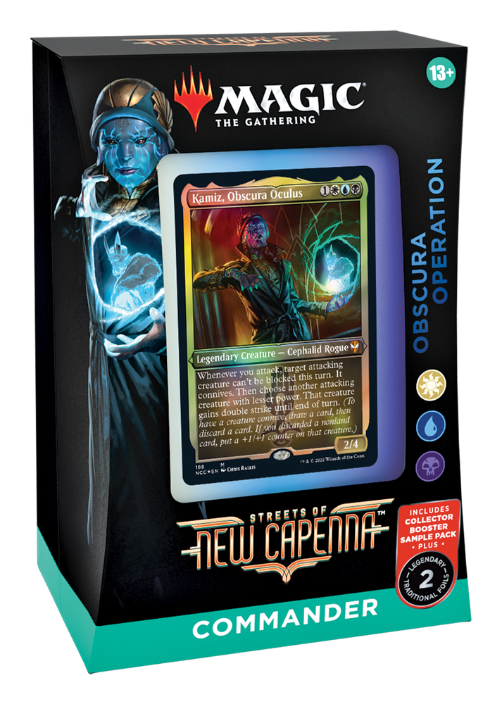 Magic Streets of New Capenna Obscura Operation Commander Deck