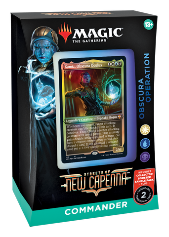Magic Streets of New Capenna Obscura Operation Commander Deck