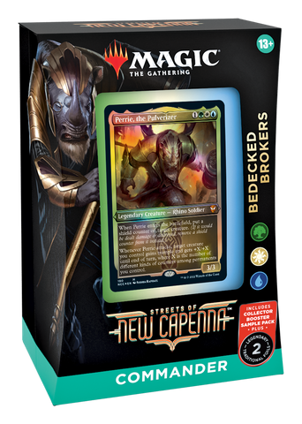 Magic Streets of New Capenna Bedecked Brokers Commander Deck