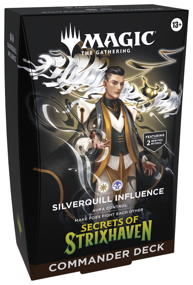 Magic Secrets of Strixhaven Silverquill Influence Commander Deck