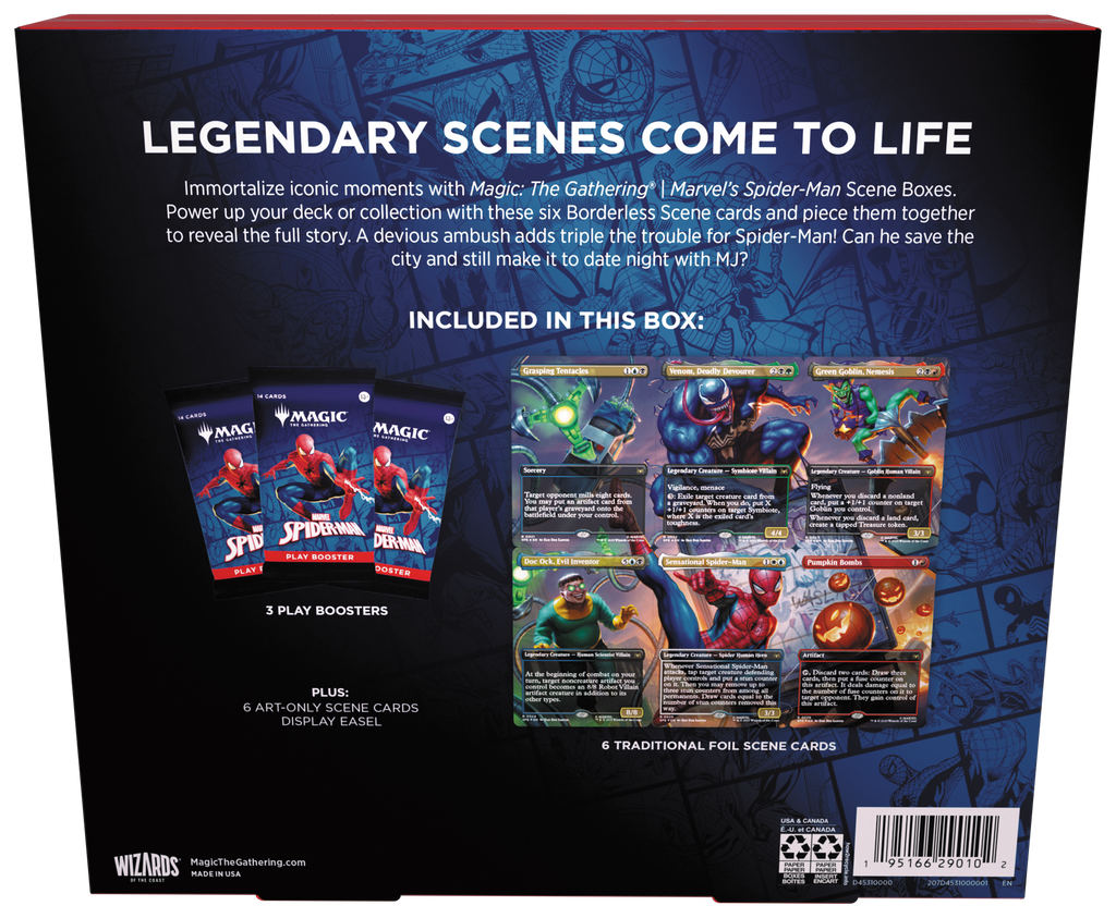 Magic Marvel's Spider-Man Scene Box