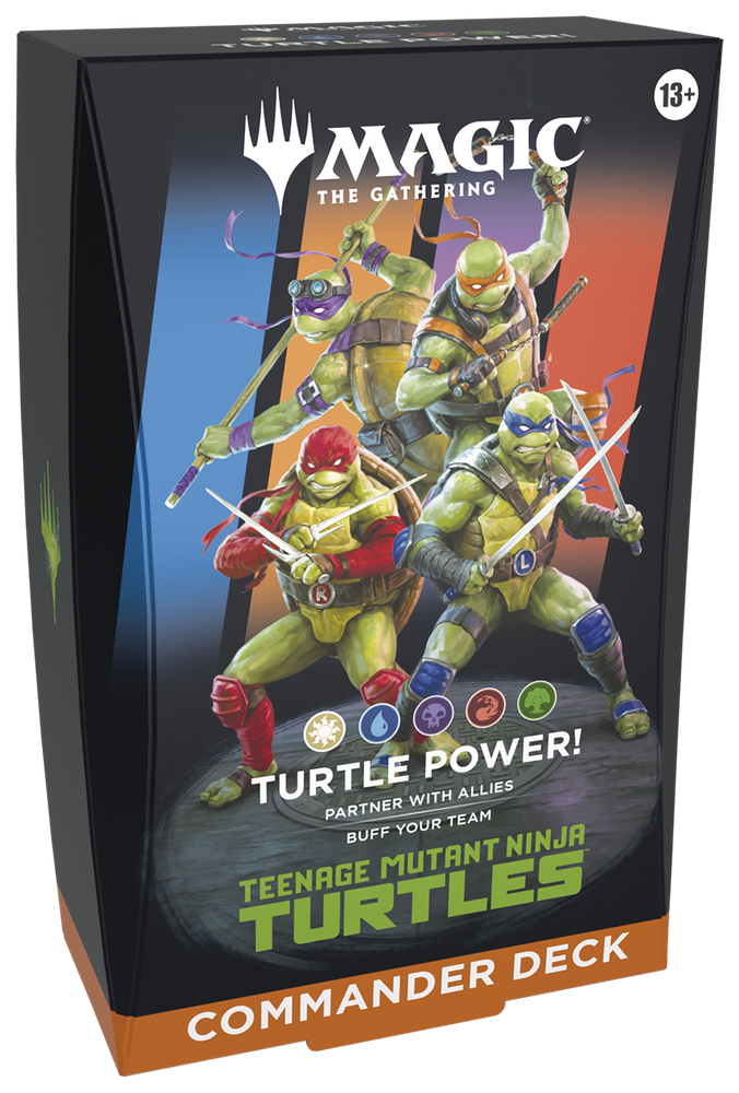 Magic Teenage Mutant Ninja Turtles Turtle Power Commander Deck - Preorder for February 27th