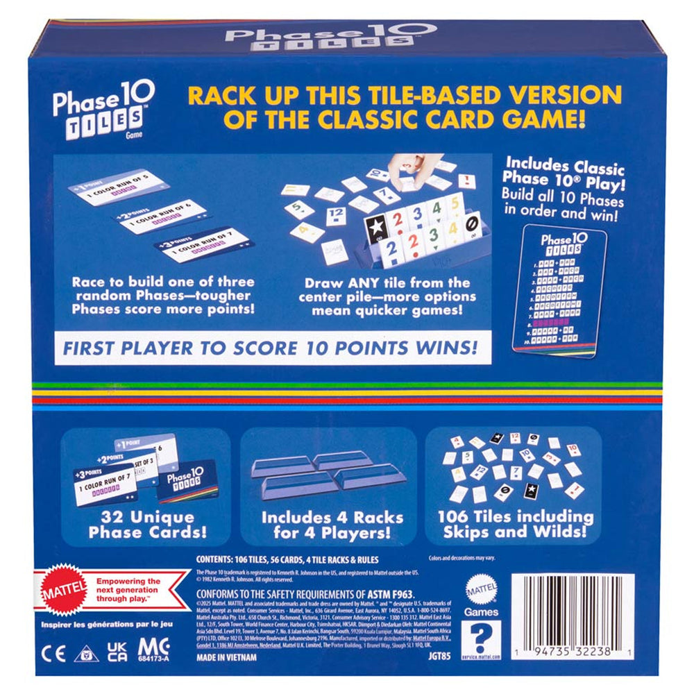 Phase 10 Tiles