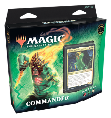 Magic Zendikar Rising Land's Wrath Commander Deck