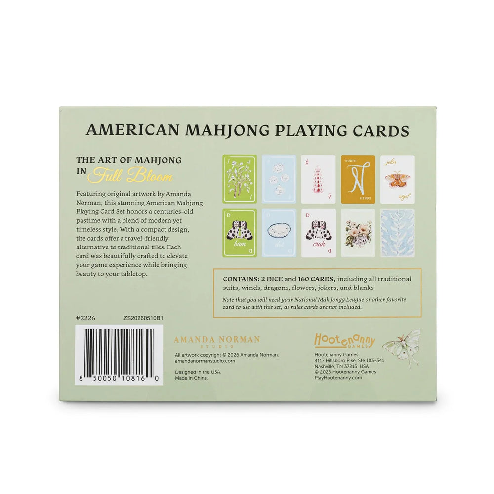 American Mahjong Playing Cards