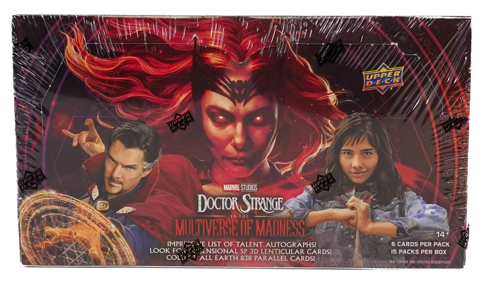 Marvel Studios Doctor Strange Multiverse of Madness Hobby Box (Upper Deck 2023)