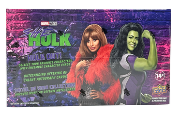 Marvel Studios She-Hulk Trading Cards Hobby Box (Upper Deck 2024)