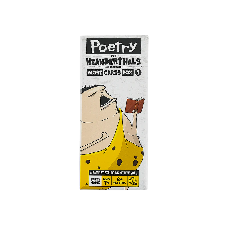 Poetry for Neanderthals: More Cards Box 1