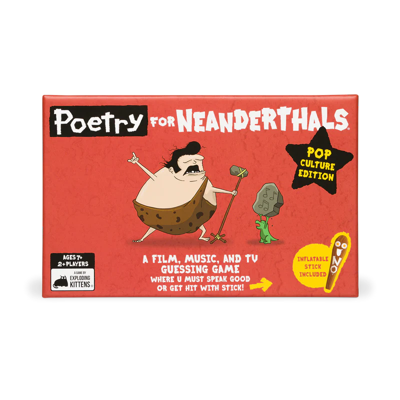 Poetry for Neanderthals: Pop Culture
