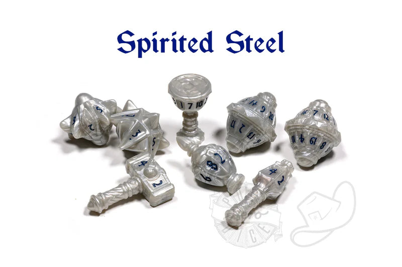PolyHero Dice - The Cleric 8pc Dice Set