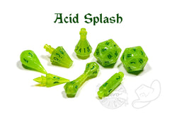 PolyHero Dice - The Wizard 8pc Dice Set