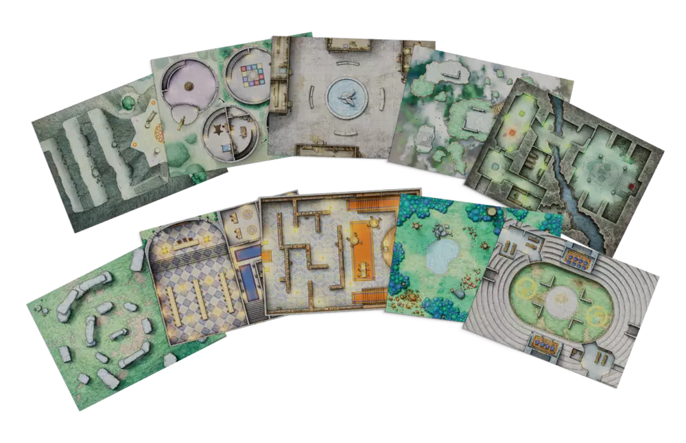 Dungeons & Dragons: Arcana Unleashed - Map Pack