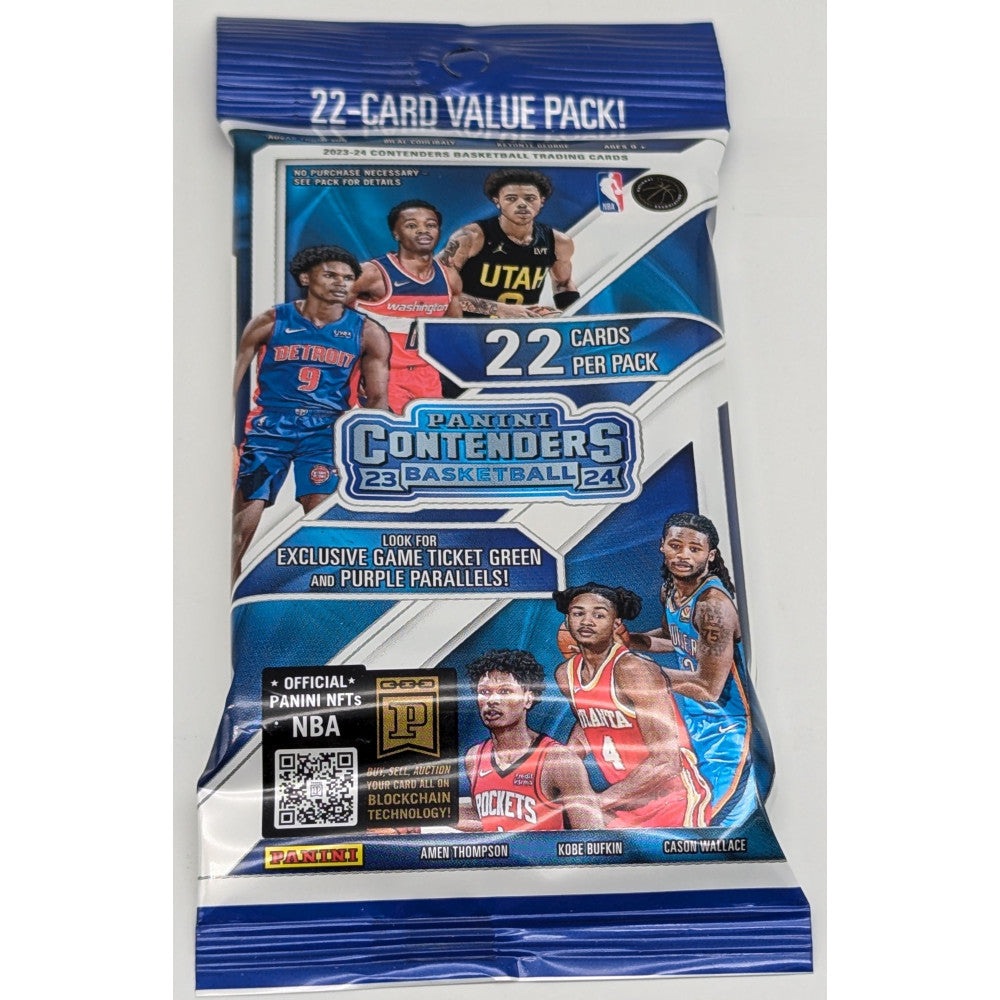 2023-24 Panini Contenders Basketball Value Pack