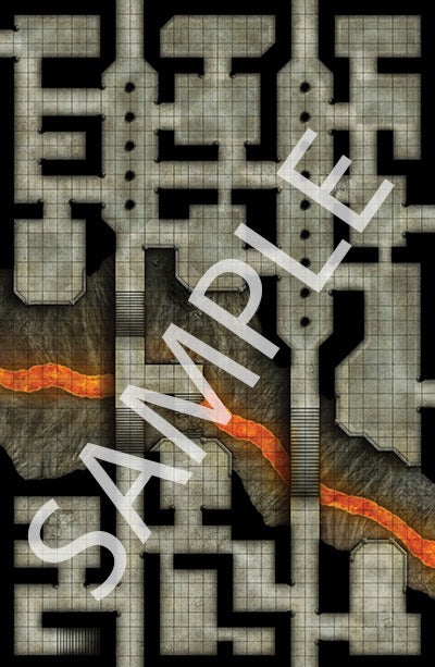 Pathfinder Flip-Mat: Enormous Dungeon