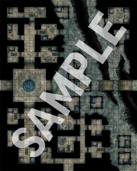 Pathfinder 2E: Flip-Mat: Underground City Multi-Pack