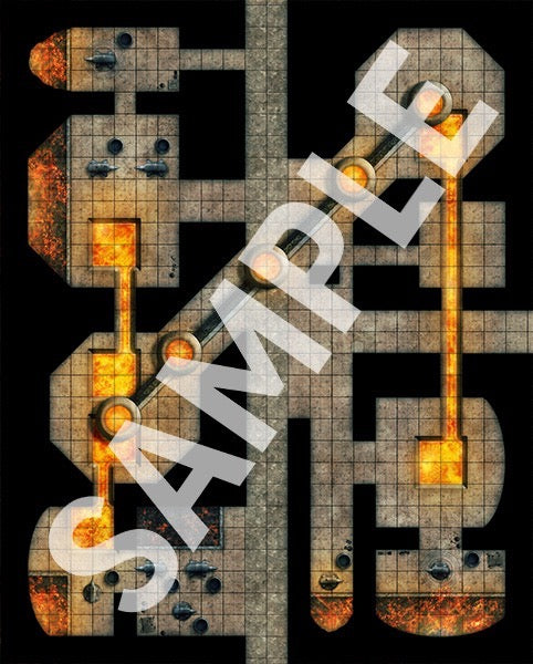 Pathfinder 2E: Flip-Mat: Underground City Multi-Pack