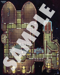 Starfinder: Flip Mat Starship
