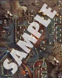 Starfinder Flip-Mat: Urban Sprawl