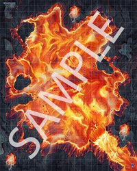 Starfinder Flip-Mat: Lava World