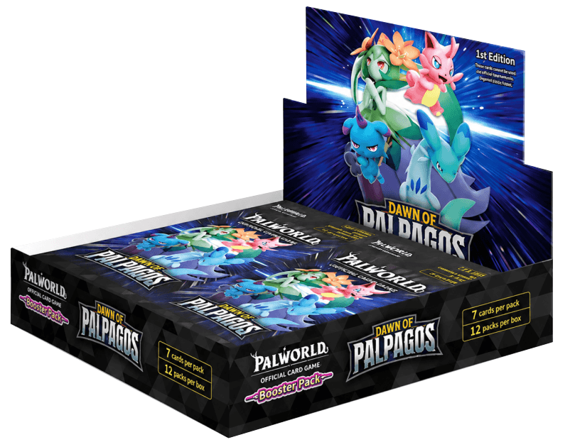 Palworld Dawn of Palpagos Booster Box BP01 1st Edition