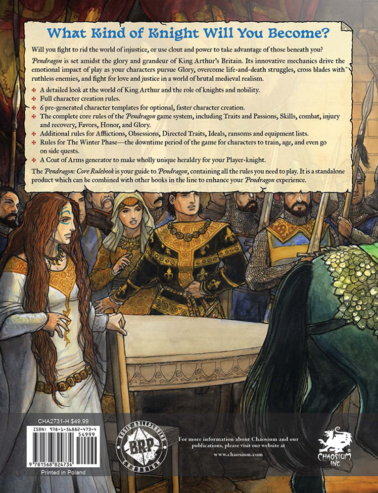 Pendragon: Core Rulebook