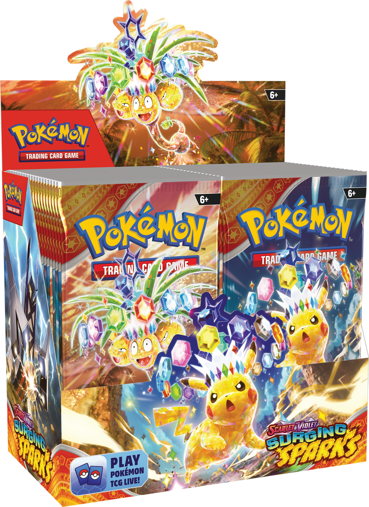 Pokmon TCG: Scarlet & Violet - Surging Sparks Booster Box Pokmon TCG: Scarlet & Violet - Surging Sparks Booster Box