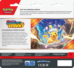 Pokémon TCG: Scarlet & Violet - Surging Sparks 3 Pack Blister Pack with Promo Card