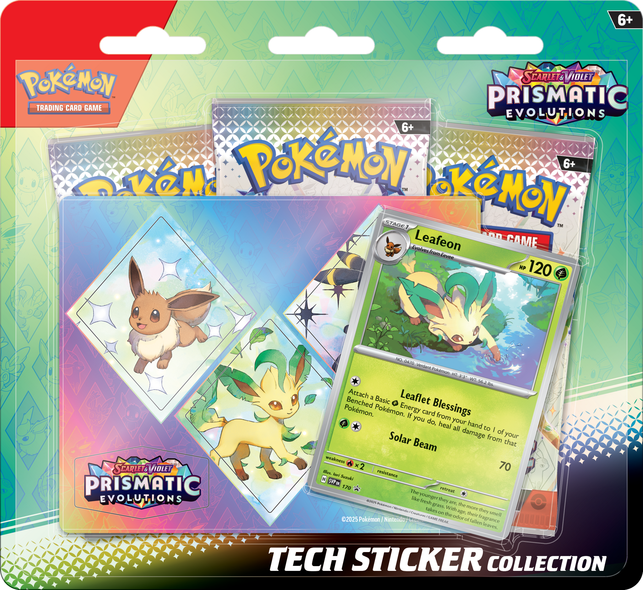 Pokmon TCG: Scarlet & Violet - Prismatic Evolutions 3 Pack Tech Stick Pokmon TCG: Scarlet & Violet - Prismatic Evolutions 3 Pack Tech Stick