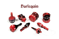 PolyHero Dice - The Bard 8pc Dice Set