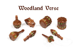 PolyHero Dice - The Bard 8pc Dice Set