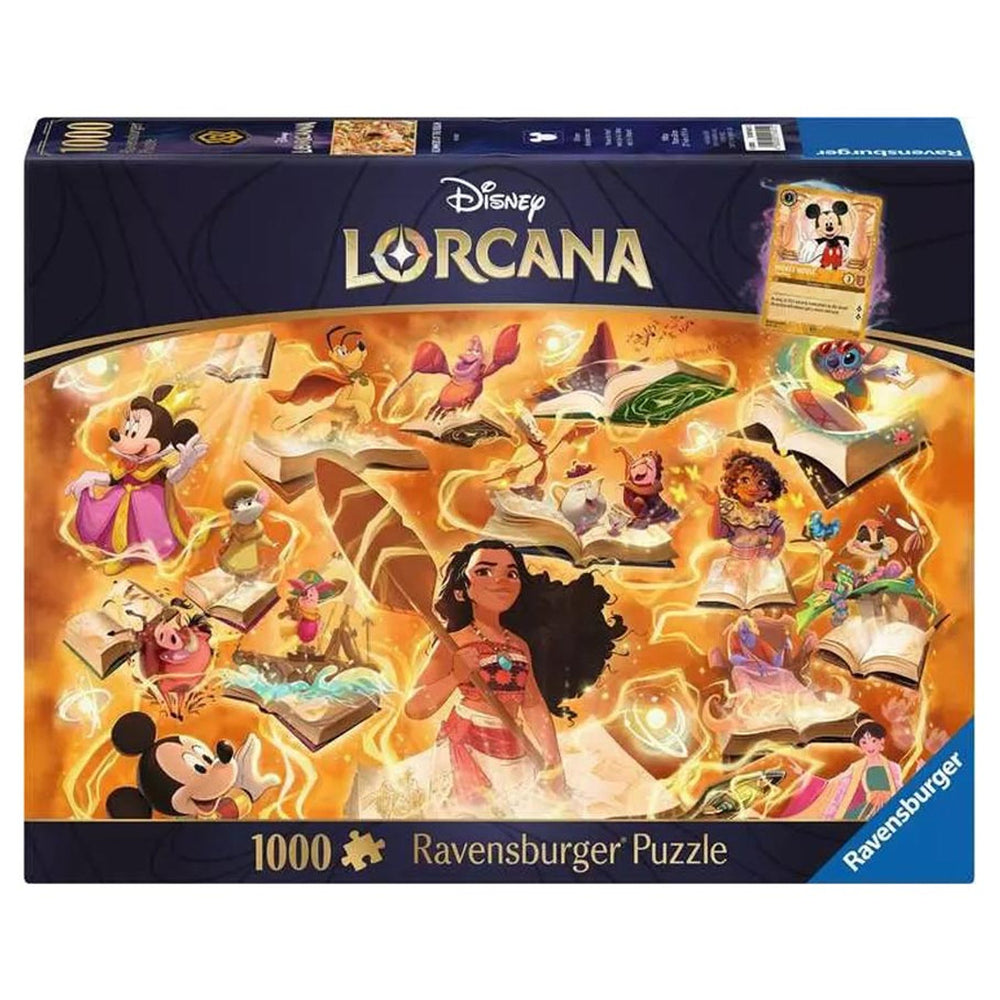 Puzzle - Disney Lorcana: Glimmers of the Realm - Amber (1000 pcs)