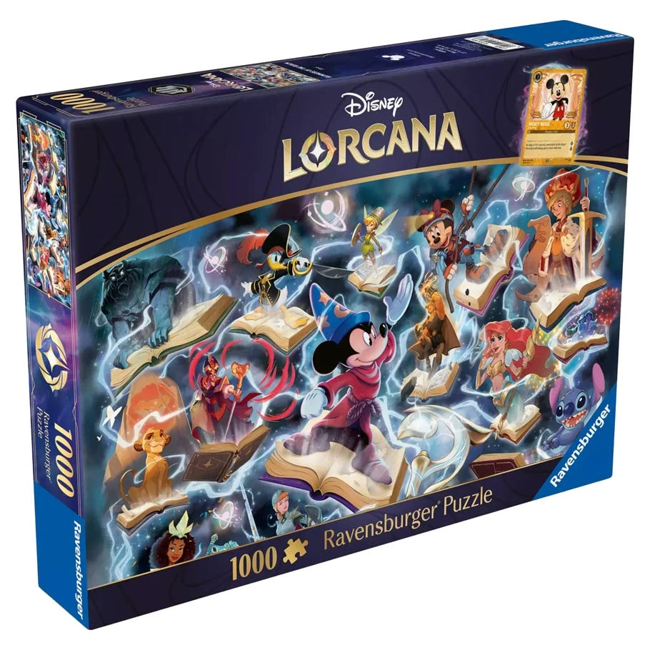 Puzzle - Disney Lorcana: Glimmers of the Realm - Steel (1000 pcs)