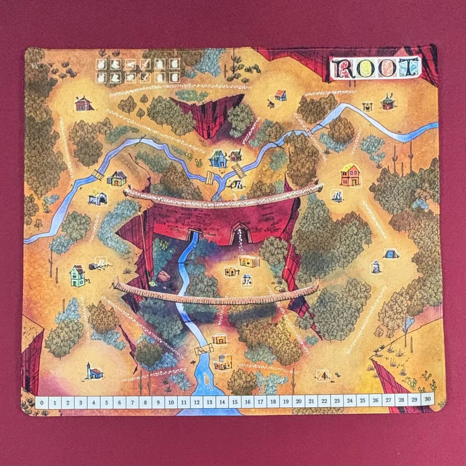 Root - The Marsh and Gorge Playmat