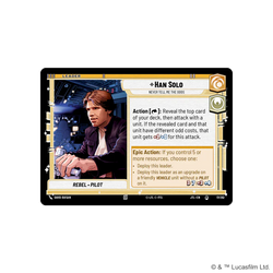 Star Wars Unlimited TCG: Jump to Lightspeed - Spotlight Deck: Han Solo
