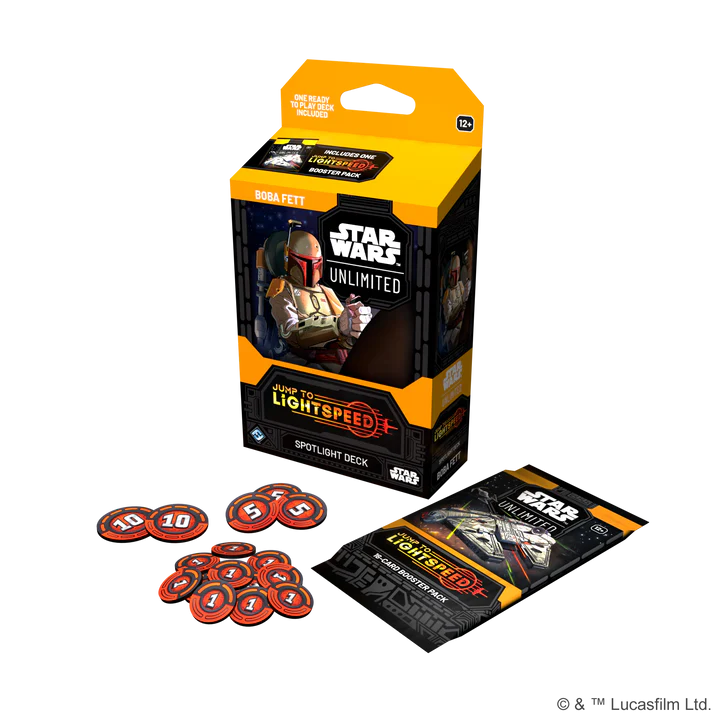 Star Wars Unlimited TCG: Jump to Lightspeed - Spotlight Deck: Boba Fett