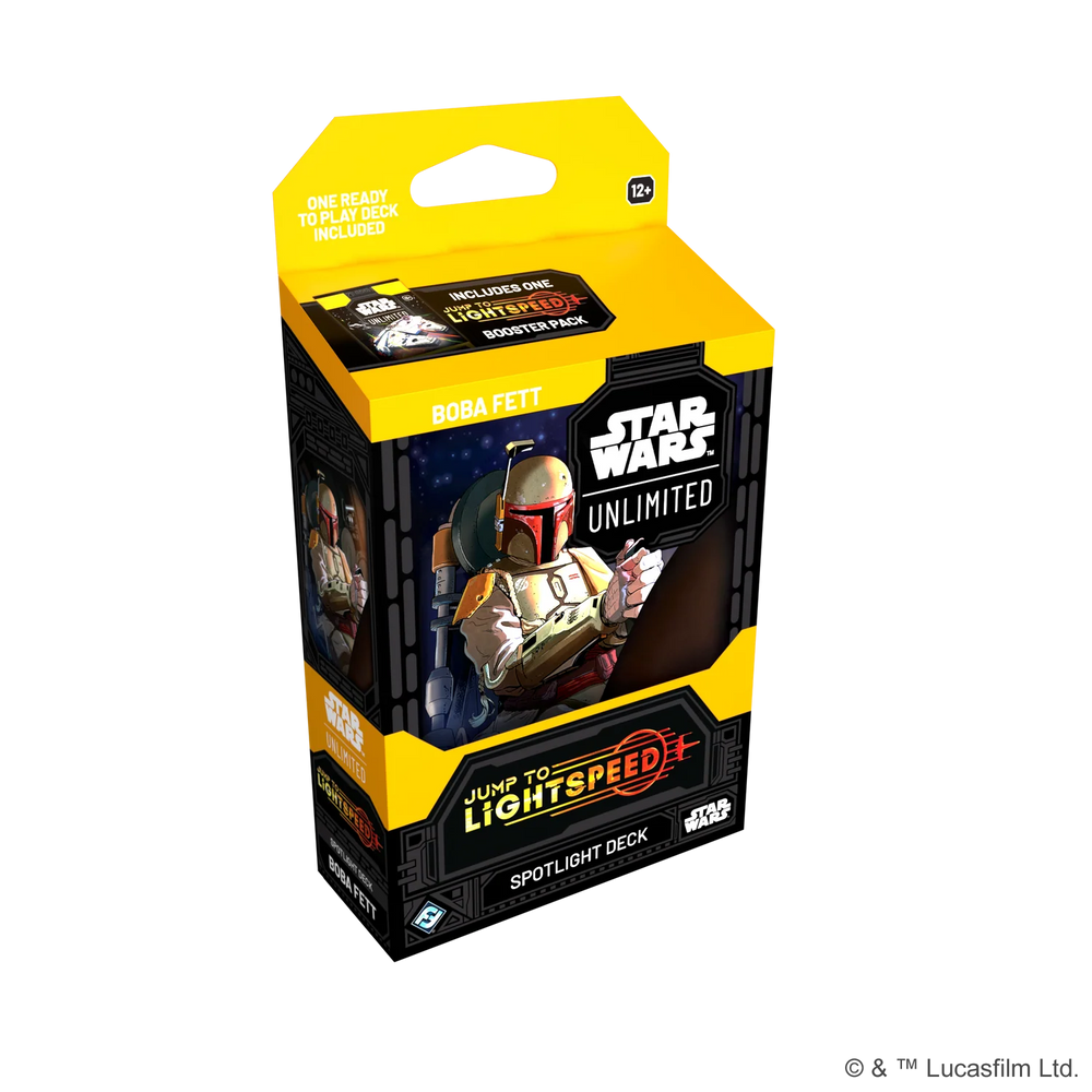Star Wars Unlimited TCG: Jump to Lightspeed - Spotlight Deck: Boba Fett