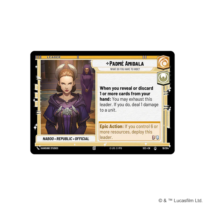 Star Wars Unlimited TCG: Secrets of Power - Spotlight Deck: Padme Amidala