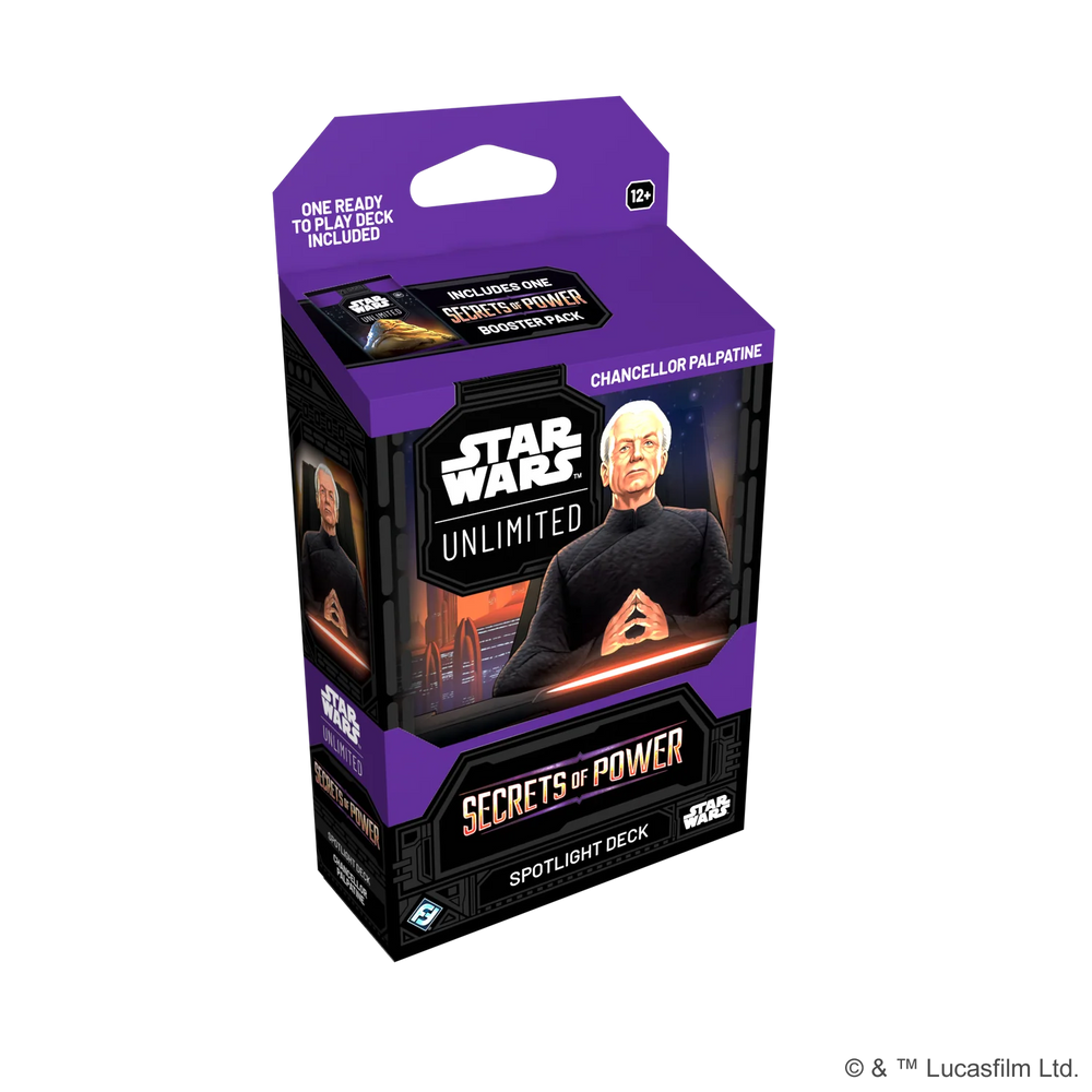 Star Wars Unlimited TCG: Secrets of Power - Spotlight Deck: Chancellor Palpatine