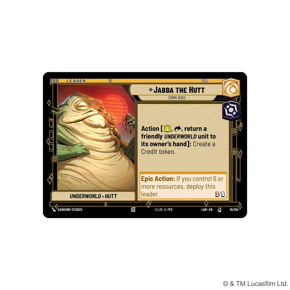 Star Wars Unlimited TCG: Spotlight Deck - Jabba the Hutt