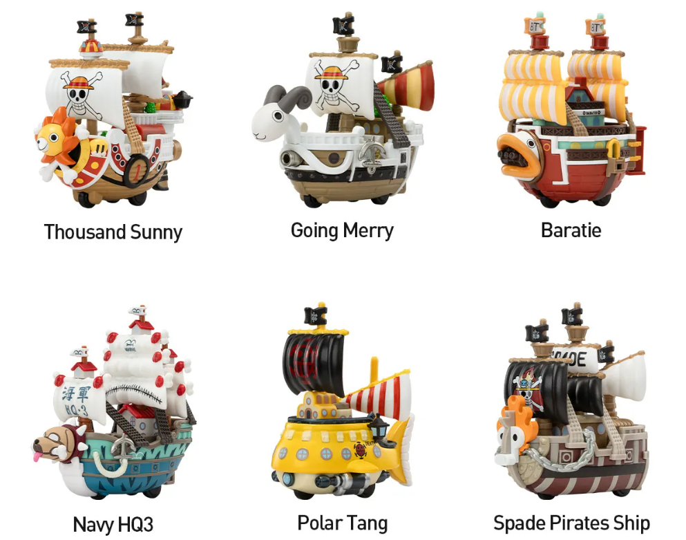 One Piece - The Grand Line Series Vehicles