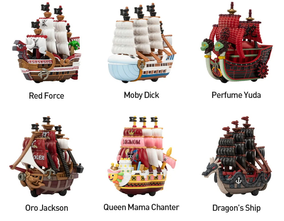 One Piece - The Grand Line Series Vehicles