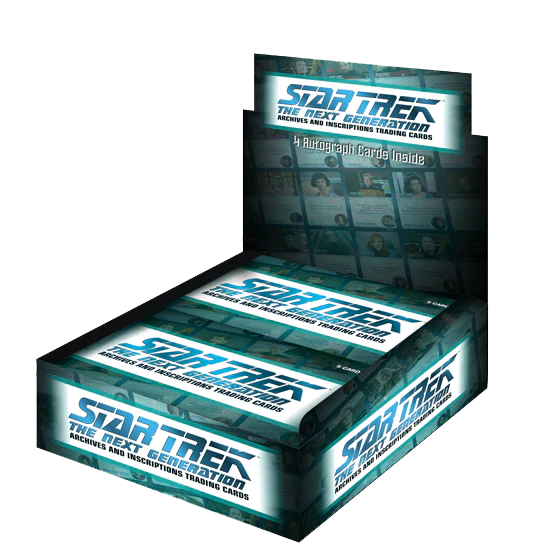 Star Trek The Next Generation Archives and Inscriptions Trading Cards Hobby Box